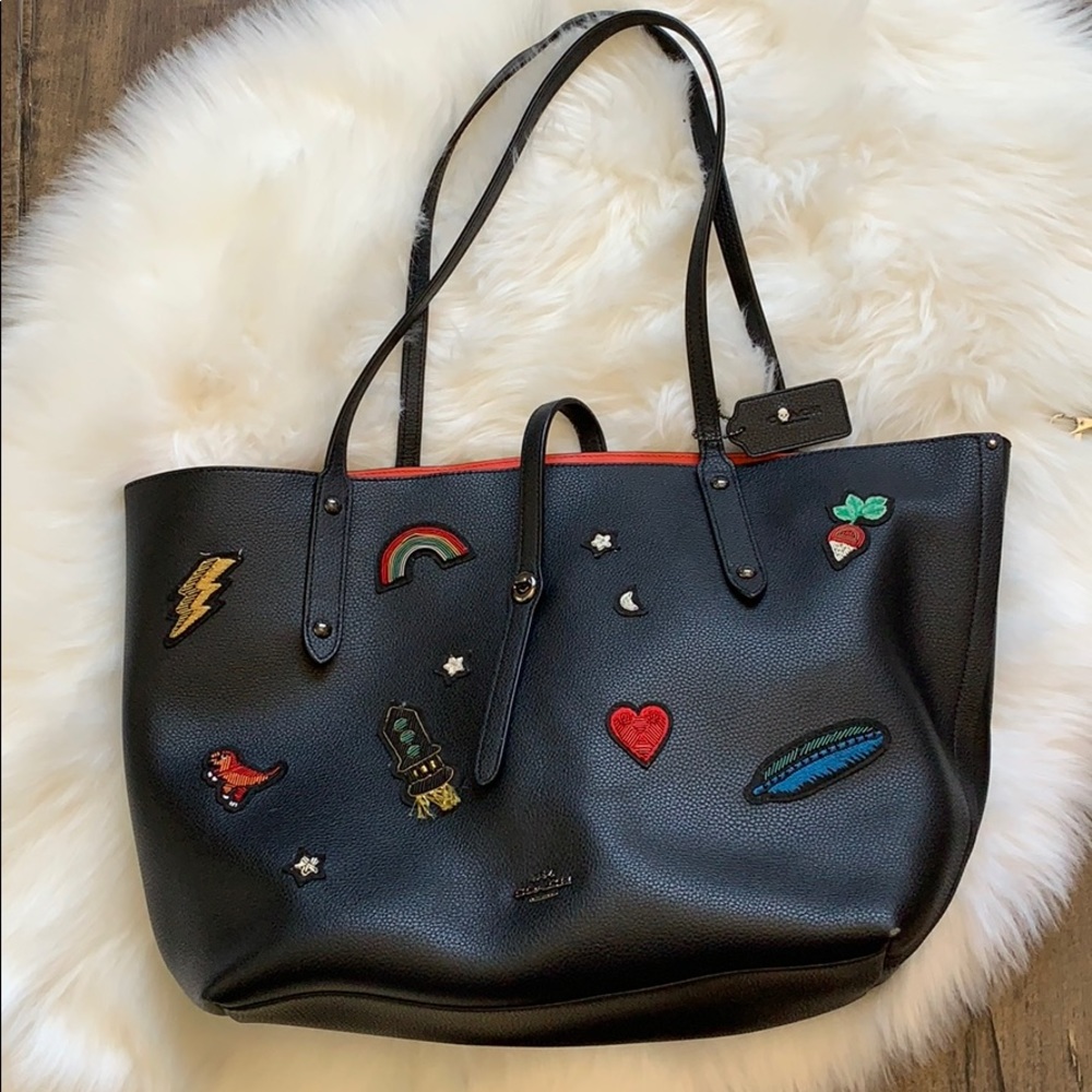 Coach limited edition tote bag-used